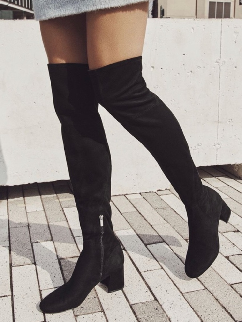 Marc Fisher LTF over the knee black boots size 6.5